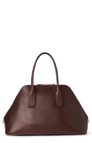 Devon Calfskin Leather Satchel