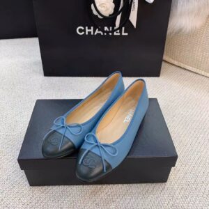 Chanel Ballerina Flats Blue For Women, Women’s Shoes G02819 PR-767780