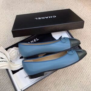 Chanel Ballerina Flats Blue For Women, Women’s Shoes G02819 PR-767780