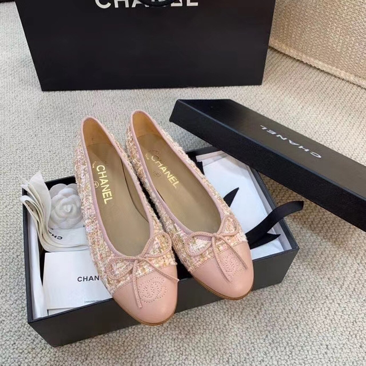 Chanel2BBallerina2BFlats2BTweed2Band2BGrosgrain2BLight2BPink2BFor2BWomen2C2BWomens2BShoes2BG028192B3-gRQ7e.jpg