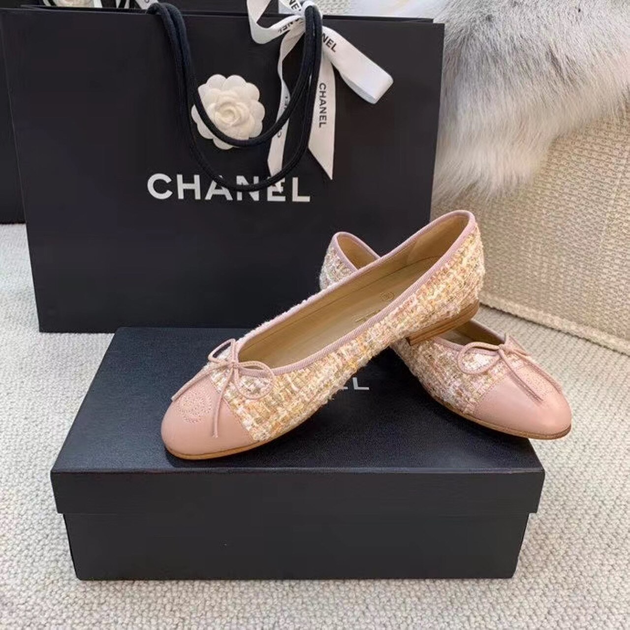 Chanel2BBallerina2BFlats2BTweed2Band2BGrosgrain2BLight2BPink2BFor2BWomen2C2BWomens2BShoes2BG028192B4-EhHoj.jpg