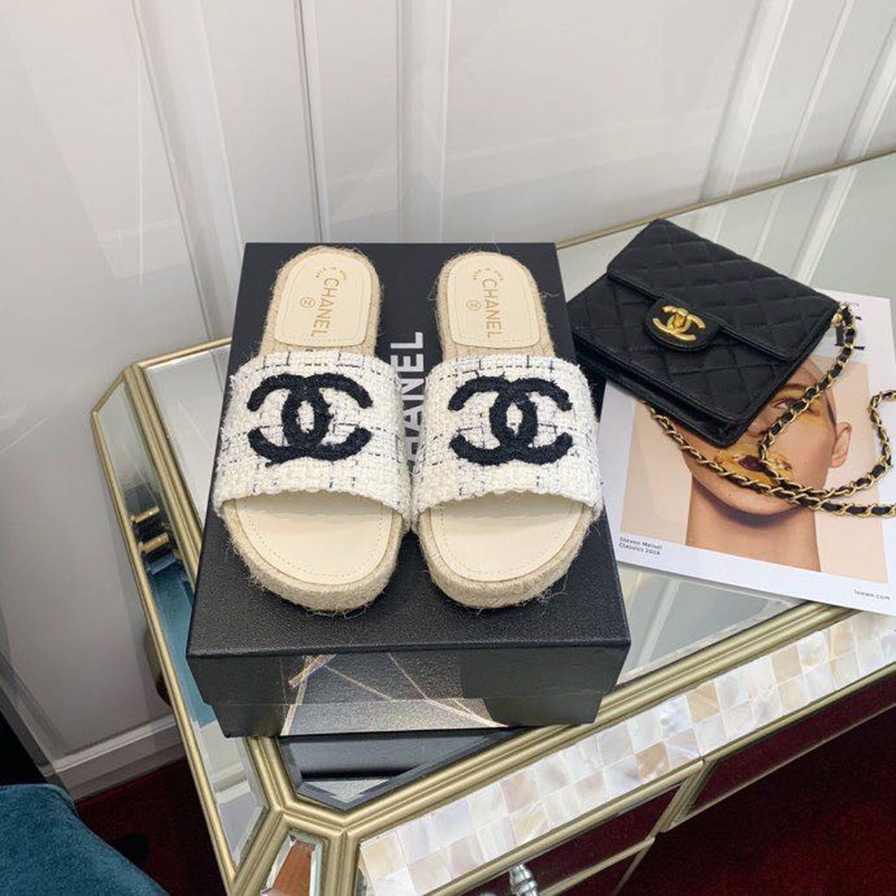 Chanel2BCC2BMule2BEspadrille2BSandals2BTweed2BBeigeBlack2BFor2BWomen2C2BWomens2BShoes2B4-ye18I.jpg