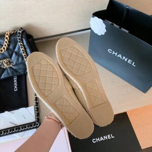 Chanel Espadrilles BeigeBlack For Women, Women’s Shoes G29762 PR-520020