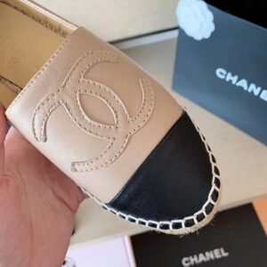 Chanel Espadrilles BeigeBlack For Women, Women’s Shoes G29762 X01000 C0204 PR-536563