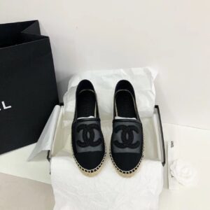 Chanel Espadrilles Black For Women, Women’s Shoes G29762 PR-387938