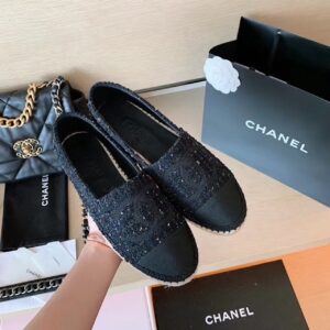 Chanel Espadrilles Black For Women, Women’s Shoes G29762 PR-489172