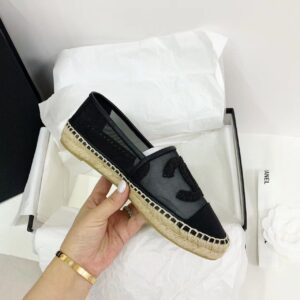 Chanel Espadrilles Black For Women, Women’s Shoes G29762 PR-387938