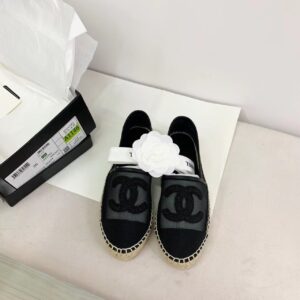 Chanel Espadrilles Black For Women, Women’s Shoes G29762 PR-387938