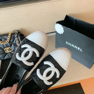 Chanel Espadrilles BlackWhite For Women, Women’s Shoes G29762 PR-835851