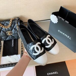 Chanel Espadrilles BlackWhite For Women, Women’s Shoes G29762 PR-835851