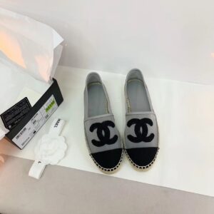 Chanel Espadrilles GreyBlack For Women, Women’s Shoes G29762 PR-842066