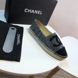 Chanel Espadrilles GreyBlack For Women, Women’s Shoes G29762 PR-304947