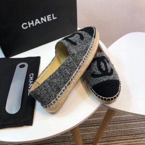 Chanel Espadrilles GreyBlack For Women, Women’s Shoes G29762 PR-304947