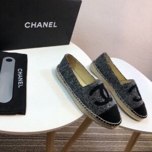 Chanel Espadrilles GreyBlack For Women, Women’s Shoes G29762 PR-304947