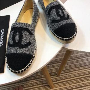 Chanel Espadrilles GreyBlack For Women, Women’s Shoes G29762 PR-304947