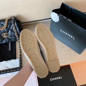 Chanel Espadrilles Light GreyDark Grey For Women, Women’s Shoes G29762 PR-342849