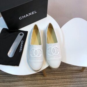 Chanel Espadrilles White For Women, Women’s Shoes G29762 PR-732162