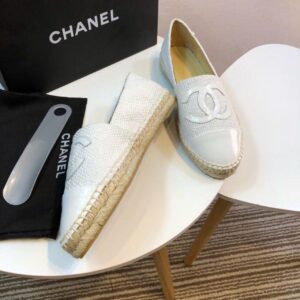 Chanel Espadrilles White For Women, Women’s Shoes G29762 PR-732162