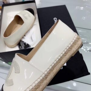 Chanel Espadrilles WhiteBlack For Women, Women’s Shoes G29762 PR-568205