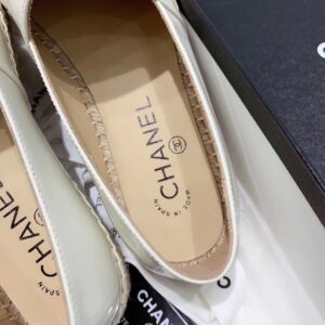 Chanel Espadrilles WhiteBlack For Women, Women’s Shoes G29762 PR-568205