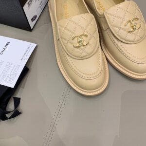 Chanel Loafers Beige For Women, Women’s Shoes G36646 PR-713928