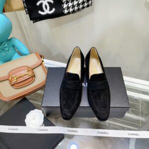 Chanel Loafers Black For Women, Women’s Shoes PR-266236