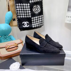 Chanel Loafers Black For Women, Women’s Shoes PR-266236