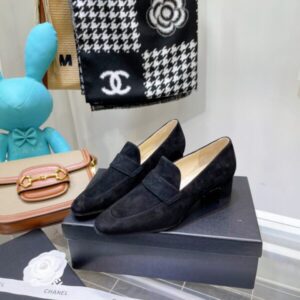 Chanel Loafers Black For Women, Women’s Shoes PR-266236