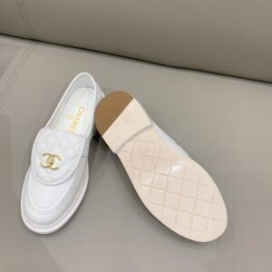 Chanel Loafers White For Women, Women’s Shoes G36646 PR-190305