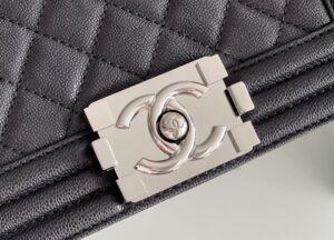 Chanel Mini Classic Flapbag Black For Women 20cm/7.9 in