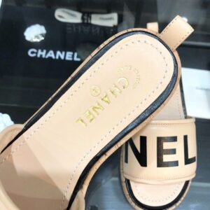 Chanel Mule BeigeBlack For Women, Women’s Shoes PR-818777