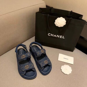 Chanel Sandals Blue For Women, Women’s Shoes PR-848001