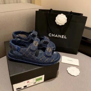 Chanel Sandals Blue For Women, Women’s Shoes PR-848001