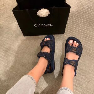 Chanel Sandals Blue For Women, Women’s Shoes PR-848001