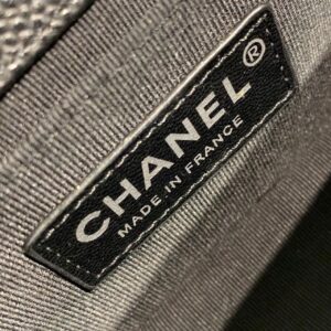 Chanel Small Boy Handbag Silver Hardware Black For Women, Women’s Bags, Shoulder And Crossbody Bags 7.8in/20cm A67085