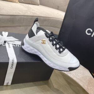 Chanel Sneakers Beige For Women, Women’s Shoes 0.4in1cm G35617 PR-598701