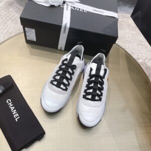 Chanel Sneakers Beige For Women, Women’s Shoes 0.4in1cm G35617 PR-598701