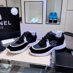 Chanel Sneakers BlackWhite For Women, Women’s Shoes G34360 PR-871698