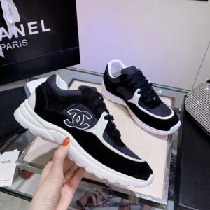 Chanel Sneakers BlackWhite For Women, Women’s Shoes G34360 PR-871698