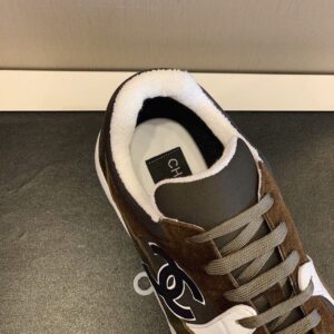 Chanel Sneakers Dark GreenBrown For Women, Women’s Shoes G34360 PR-943933