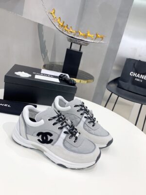 Chanel Sneakers Grey For Women, Women’s Shoes PR-659972