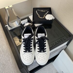 Chanel Sneakers WhiteBlack For Women, Women’s Shoes 0.4in1cm G39225 PR-613559