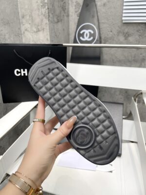 Chanel Sneakers WhiteGreen For Women, Women’s Shoes PR-717686