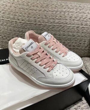 Chanel Sneakers WhitePink For Women, Women’s Shoes 0.4in1cm G39225 PR-723098