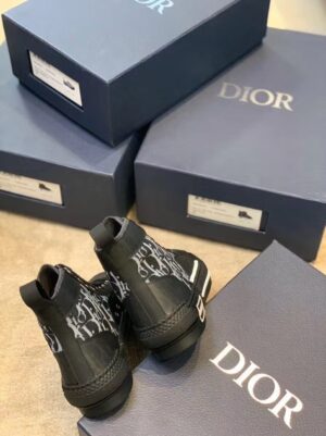 Christian Dior B23 High-Top Sneaker Black For Women CD PR-972462