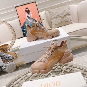 Christian Dior D-Connect Sneaker Technical Fabric Nude For Women CD KCK222NGG_S12U PR-372534