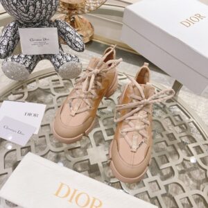 Christian Dior D-Connect Sneaker Technical Fabric Nude For Women CD KCK222NGG_S12U PR-372534