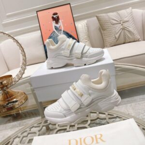 Christian Dior D-Wander Sneaker Technical Fabric White For Women CD PR-885441