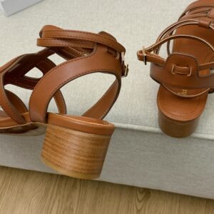 Christian Dior D Club Sandal 1.7 Inches Brown For Women CD PR-642736