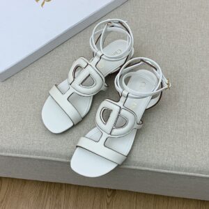 Christian Dior D Club Sandal 1.7 Inches White For Women CD PR-466573